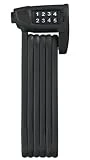 ABUS Faltschloss Bordo Combo Lite 6150/85 mit Tasche - Extra-leichtes Zahlenschloss aus Spezialstahl...