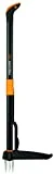 Fiskars Unkrautstecher, Länge: 1 m, Rostfreie Stahl-Arme/Kunststoff-Griff, Schwarz/Orange, Xact,...