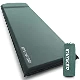 Selbstaufblasende Campingmatratze aus Memory-Schaum – Matratze mit integriertem Kissen, 7,6 cm,...