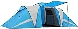 Timber Ridge Zelt 4/6 Personen 2 Kabinen Camping Zelt mit Vorzelt groß Tunnelzelt Familienzelt...