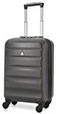 Aerolite Leichtgewicht ABS Hartschale 4 Rollen Handgepäck Trolley Koffer Bordgepäck Kabinentrolley...