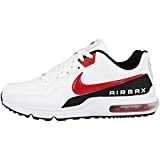 Nike Herren Air Max Ltd 3 Sneaker, White University Red Black, 46 EU