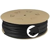 Montafox Terrassenfugenband Breite 5-7 mm/Länge 100 m Schwarz Fugendichtband Fugenband...