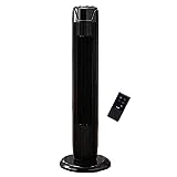 ANSIO Oszillierender Turmventilator mit Fernsteuerung- Säulenventilator - 90CM Standventilator -...