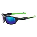 uvex sportstyle 507 - Sonnenbrille für Kinder - verspiegelt - inkl. Kopfband - black matt...