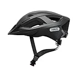 ABUS Stadthelm Aduro 2.0 - Allround-Fahrradhelm mit Licht - in sportivem Design für den...