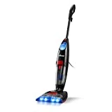 Vileda JetClean 3in1 Bodenreiniger, Saugwischer für alle Hartböden, Staubsauger mit wischfunktion...