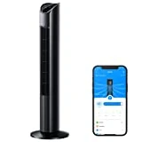Govee WiFi Turmventilator Säulenventilator, 75° oszillierender Standventilator mit Alexa und...