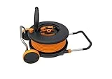 Fiskars Waterwheel M, All-Inclusive-Bewässerungs-Set, 21,5 m Gesamtreichweite, Gartenschlauch in...