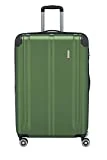 Travelite 4-Rad Koffer L mit TSA Schloss + Dehnfalte, Gepäck Serie CITY: Robuster Hartschalen...
