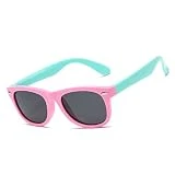 Polarisiert Klassisch Sonnenbrille Kinder Flexibler Rahmen 100% UV400 Schutz Sonnenbrille Jungen und...
