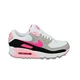 Nike Damen Air Max 90 Gymnastikschuh, White Hyper Pink Black College Grey, 40 EU
