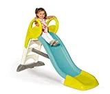 Smoby - GM Rutsche – kompakte Kinderrutsche mit Wasseranschluss, 1,5 Meter lang, mit...