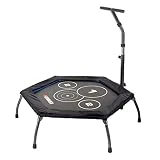 Hammer 66426 Fitness-Trampolin Cross Jump, 98 cm Sprungfläche, leistungsstark bis 130 kg...
