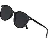 Arjien Retro Runde Polarisierte Sonnenbrille Damen Herren UV400 Schutz Vintage Sonnenbrille für...