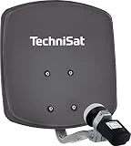 TechniSat DIGIDISH 33 – Satelliten-Schüssel für 1 Teilnehmer (33 cm kleine Sat Anlage -...