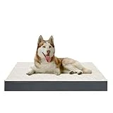 Dohump Hundebett für große Hunde, Hundematratze in orthopädischer Form und Kissenmatte für...