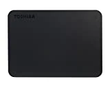 Toshiba HDTB410EK3AA Canvio Basics Tragbare Externe Festplatte USB 3.0, 1TB schwarz