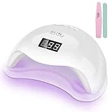 Nageltrockner, otutun 48W UV LED Nagellampe für Gelnägel 10/30/60/99s Timer Infrarot Sensor LCD...