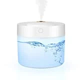Luftbefeuchter USB Ultraschall Luftbefeuchter Ätherisches Öl Diffusor mit 1200ml Wassertank,...