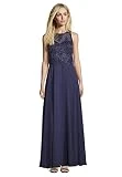 Vera Mont Damen 8057/4000 Partykleid, Blau (Patriot Blue 8430), (Herstellergröße: 38)
