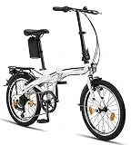 Licorne Bike CONSERES Premium Faltrad, Klapprad in 20 Zoll - Fahrrad für Herren, Jungen, Mädchen...