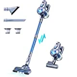 Greenote Akku Staubsauger, 23000PA Staubsauger Kabellos 4 in 1, 200W mit doppeltem Digitalmotor LED...