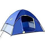 Camping Zelt für 1-2Personen, wasserdicht und Winddicht, leichtes Zelt mit, Kuppelzelt,einfach...