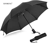 SINMENG Regenschirm | Taschenschirm | sturmfest bis 140 km/h | klein stabil automatik Schirm knirps...