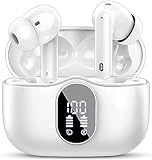 Bluetooth Kopfhörer, Kopfhörer Kabellos Bluetooth 5.3 In Ear Kopfhörer mit 4 Mikrofon, Kabellose...