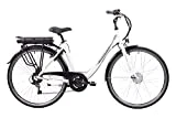 F.lli Schiano E-Moon 28 Zoll E-Bike mit 250W Motor und 7-Gang-Getriebe, in Weiss