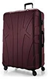 SUITLINE - Handgepäck Hartschalen-Koffer Koffer Trolley Rollkoffer Reisekoffer, TSA, 55 cm, 34...