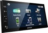KENWOOD DMX129DAB - 17,3 cm (6,8') Digital Media AV-Receiver mit Quick Boot & Android USB-Mirroring...