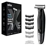 Braun Series X All-in-One Barttrimmer/ Bodygroomer / Elektrorasierer Herren / Haarschneidemaschine,...