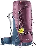 Deuter Aircontact 50+10 SL 2020 Modell Damen Trekkingrucksack, Blackberry-navy