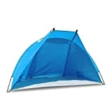outdoorer Strandmuschel Helios - Reise-Strandmuschel, UV Schutz 80, Mini-Packmaß, Strandzelt,...