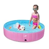 Toozey Hundepool für Große & Kleine Hunde, 80cm / 120cm / 160cm Faltbare Hunde Pools,...
