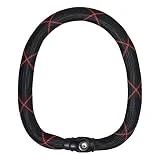 ABUS Kettenschloss Ivy Chain 9210 – Fahrradschloss aus gehärtetem Stahl – 10 mm Dicke Kette –...
