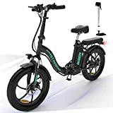 HITWAY E-Bike Elektrofahrrad 20' Fat Tire E-Fahrrad klapprad,250W/36V/11.2Ah Akku,Max.Reichweite bis...