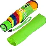 iX-brella Mini Kinderschirm Safety Reflex extra leicht - Regenbogen