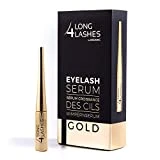 Long4Lashes GOLD 4 ml - Neues Exclusives Wimpernserum, hohe Kapazität - Serum der Superlative...