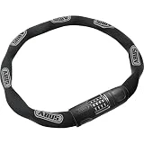 ABUS Kettenschloss 8808C - stabiles Zahlenschloss aus speziell gehärtetem Stahl - gut lesbare...
