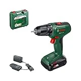 Bosch Akkuschrauber EasyDrill 18V-38 (1 Akku 2,0 Ah, 18 Volt System, im Koffer) – Akku-Allianz...