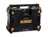 Dewalt Akku- & Netz-Radio (passend zum T-Stak-Boxen-System, mit Ladestation, DAB+ &...