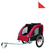 Trixie 12814 Fahrrad-Anhänger, M: 45 × 48 × 74 cm