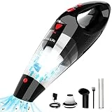 VacLife Handstaubsauger, Tragbarer Handstaubsauger Akku mit LED-Licht, Waschbarer Filter &...