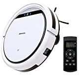 MEDION Saugroboter mit Ladestation E32 (Modell 2021, 120 Min. Laufzeit, Roboterstaubsauger für...