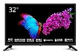 DYON Enter 32 Pro X2 80 cm (32 Zoll) Fernseher (Triple Tuner (DVB-C/-S2/-T2), Hotelmodus, USB-Media...
