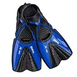 Flosse Mares Aquazone X-One, Schnorchelflosse Erwachsene – Unisex, Blau, L/XL