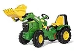 Rolly Toys Trettraktor John Deere rollyX-Trac Premium inkl. rollyTrac Lader (Zweigangschaltung,...